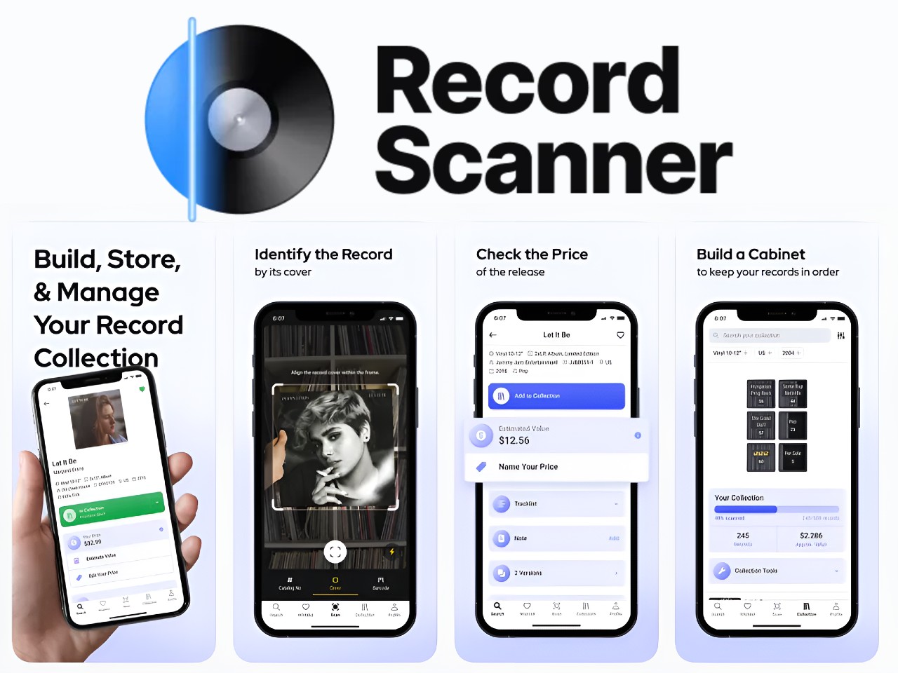 Vinyl Scan Record Scanner Vinyl Collectors App - Vinyl Record Press Media